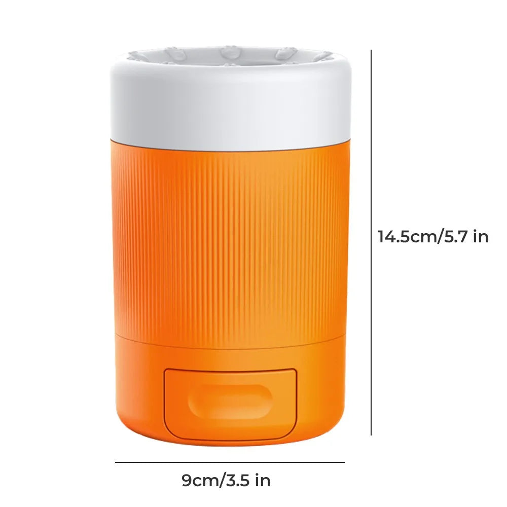 Dog Paw Cleaner Cup Portable Foot Washer With Soft Bristles