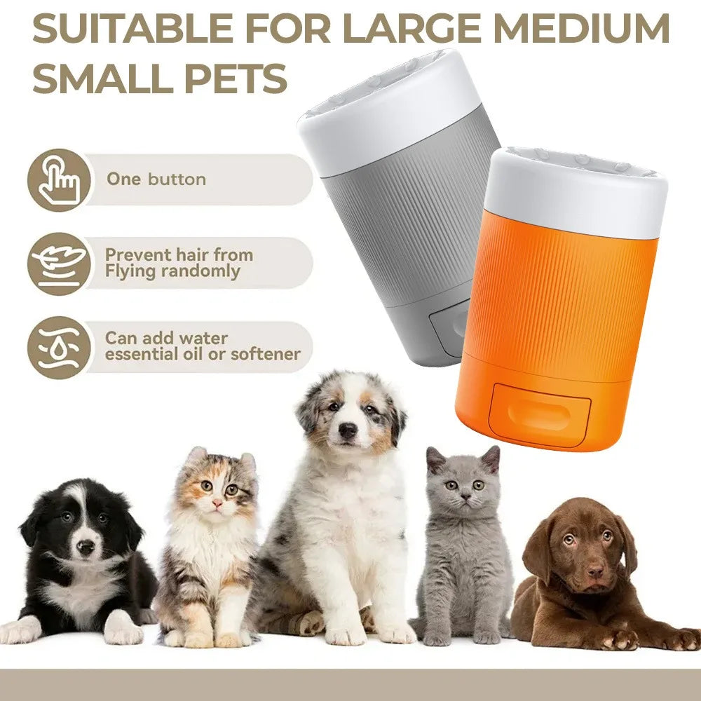 Dog Paw Cleaner Cup Portable Foot Washer With Soft Bristles