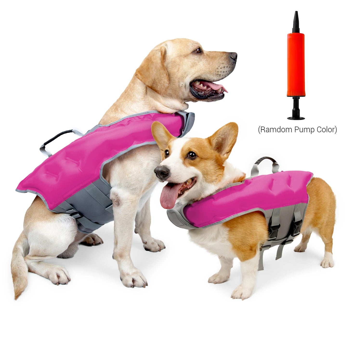 GLORIOUS KEK Dog Life Vest Inflatable Super Buoyancy For Beach And Pool