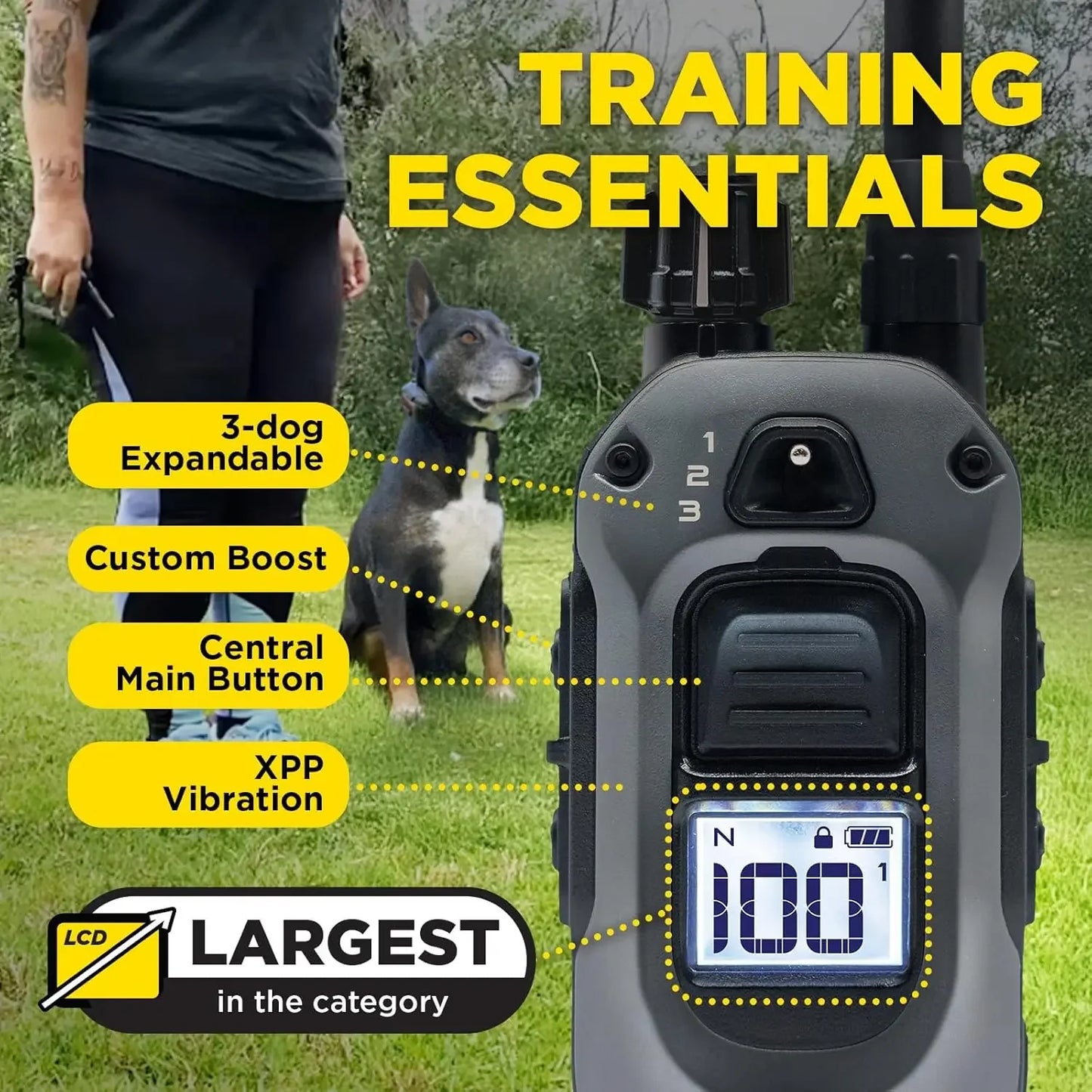280X E Collar With Remote For Stubborn Dogs Long Range