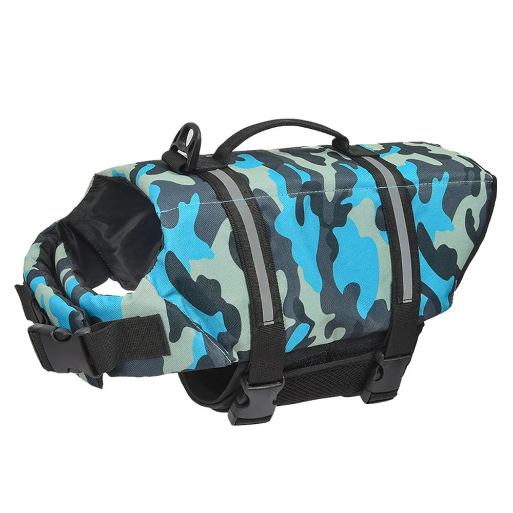 SHISHI CN Dog Life Jacket With Adjustable Straps Reflective