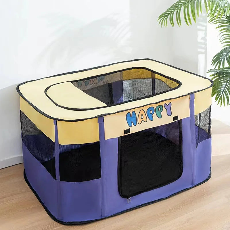 Cat House Folding Tent Bed With Oxford Fabric For Cats