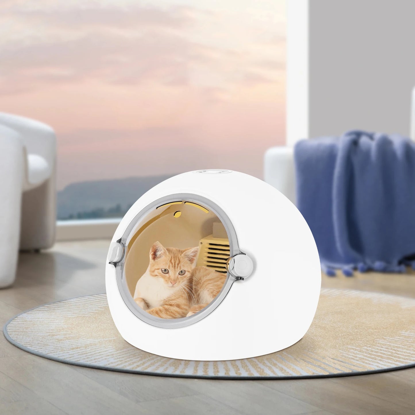 Automatic Pet Dryer for Cats and Dogs Smart Water Blower