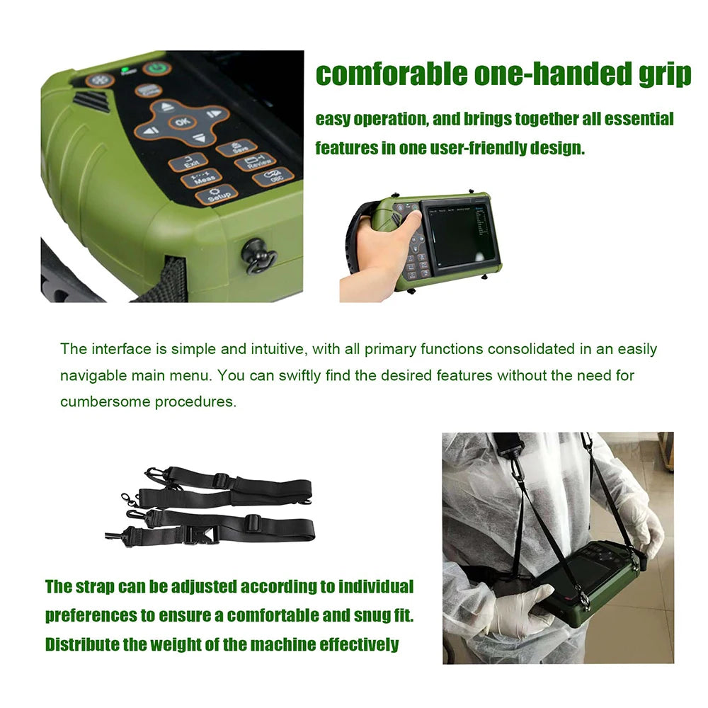 DAWEI Portable Veterinary Ultrasound Scanner Pregnancy