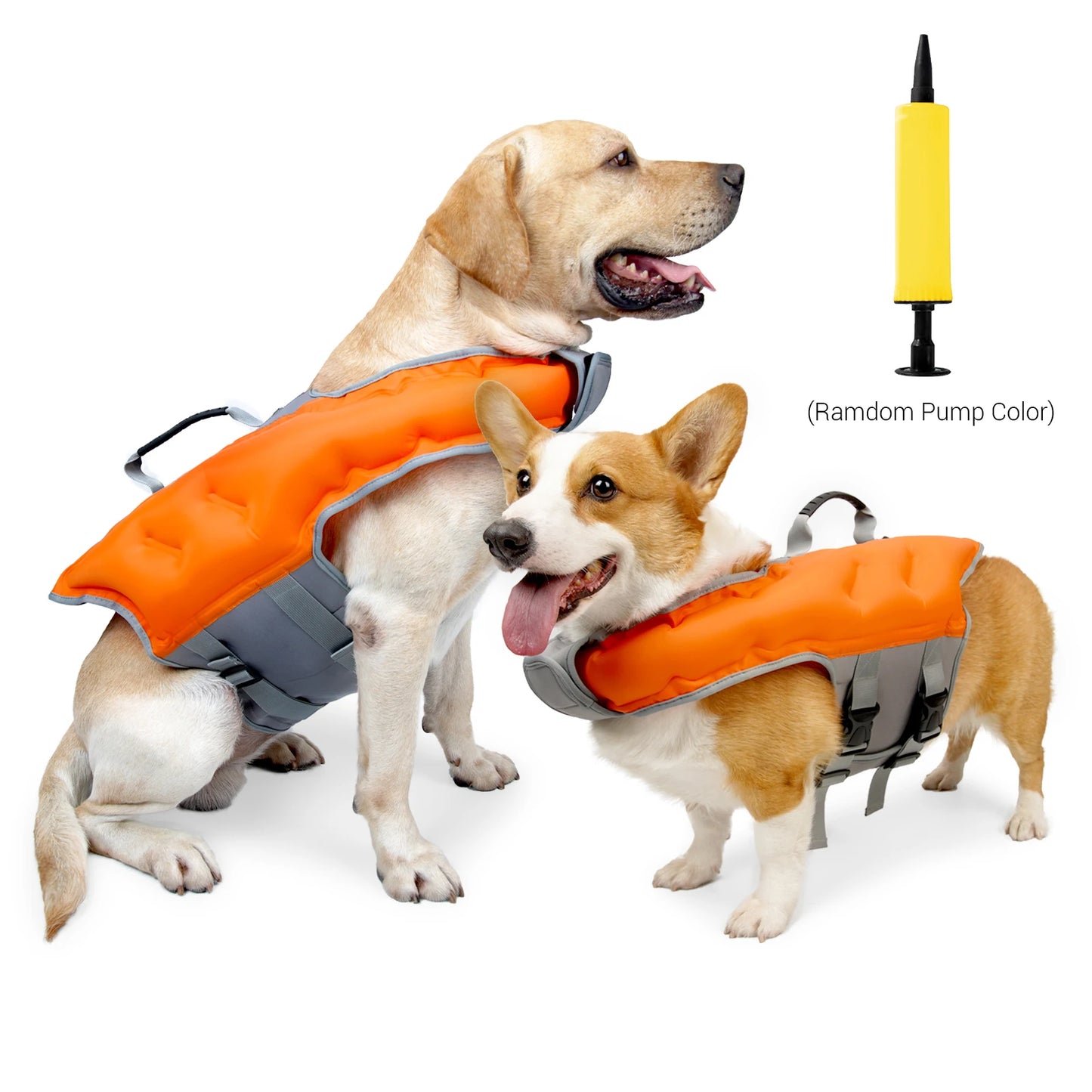 GLORIOUS KEK Dog Life Vest Inflatable Super Buoyancy For Beach And Pool