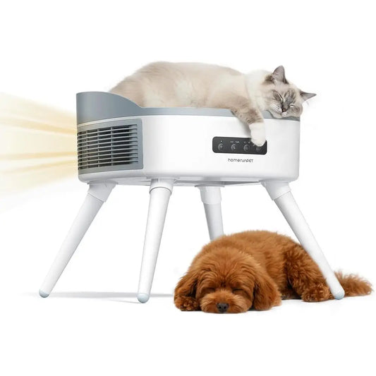 Pet-Sae 2-In-1 Space Heater With Heated Cat Bed