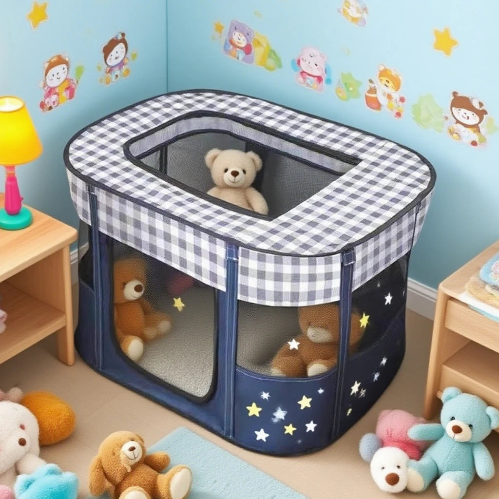 Foldable Pet Delivery Tent For Cats And Dogs Breathable Maternity Bed