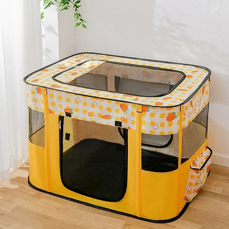 Cat House Folding Tent Bed With Oxford Fabric For Cats