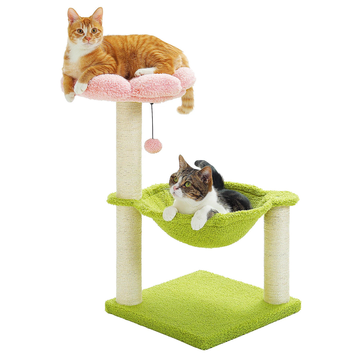 PAWZ Road Flower Cat Tree With Sisal Scratching Post