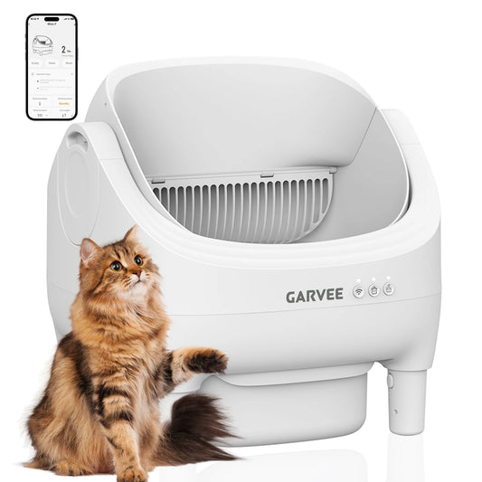 HiMISS Self Cleaning Automatic Cat Litter Box With App Control