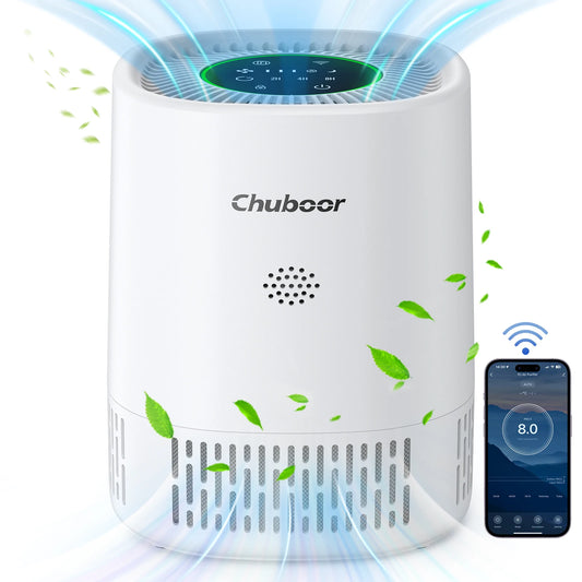 Chuboor Air Purifier With Sponge Filter For Bedroom And Office Pet Dander