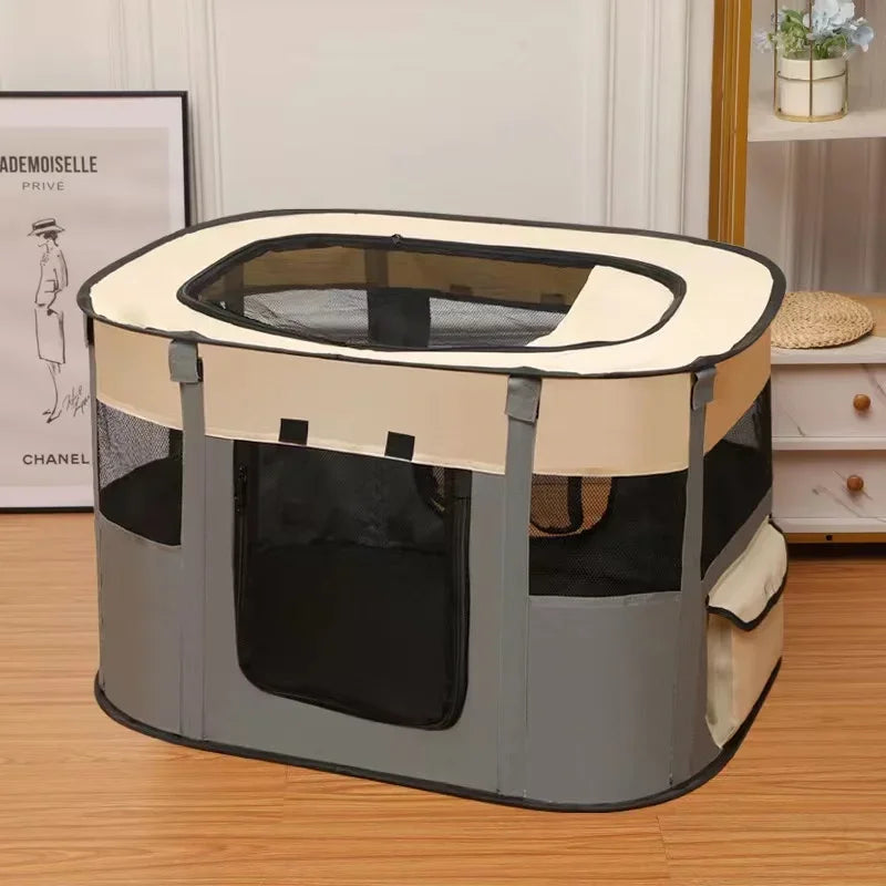 Cat House Folding Tent Bed With Oxford Fabric For Cats