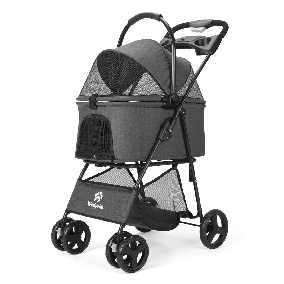 3 in 1 Pet Stroller With Removable Carrier All-Terrain