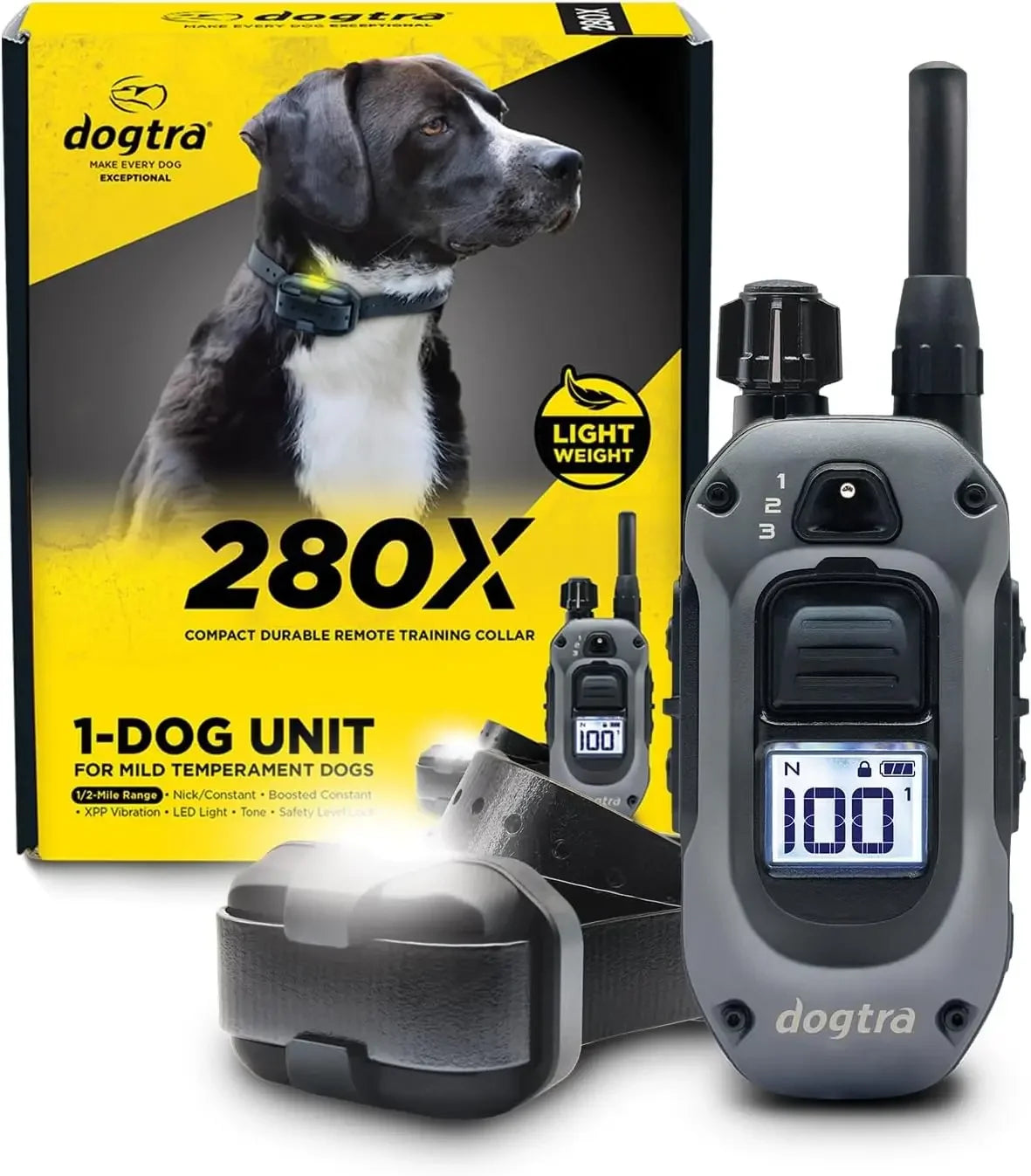 280X E Collar With Remote For Stubborn Dogs Long Range
