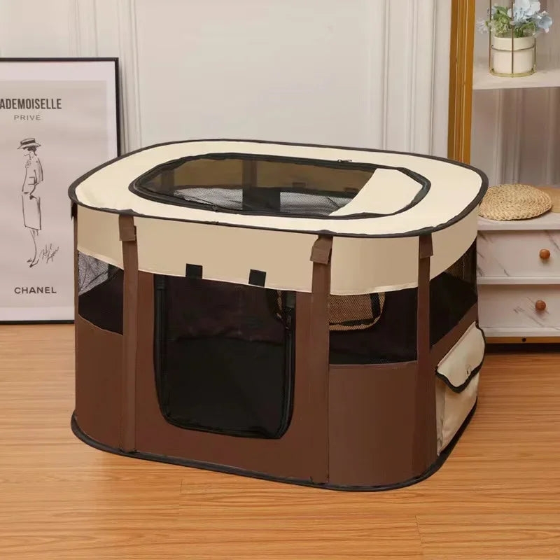 Cat House Folding Tent Bed With Oxford Fabric For Cats