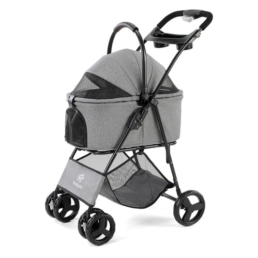 3 in 1 Pet Stroller With Removable Carrier All-Terrain