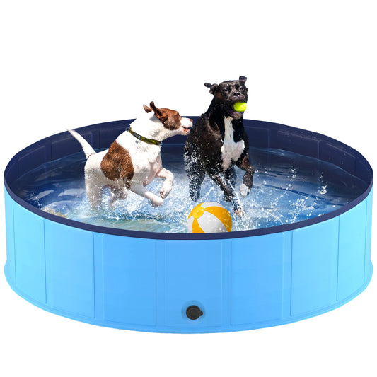 Portable Foldable Dog Pool for Pets Anti Slip Collapsible Bath
